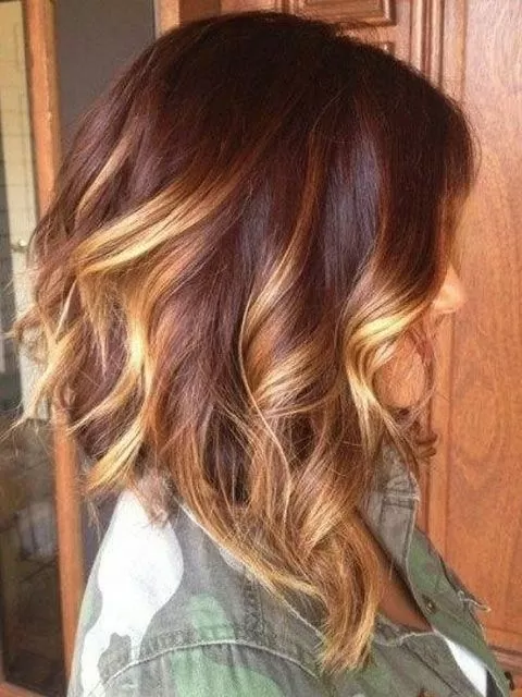 Curled Inverted Lob in Tortoiseshell Colours