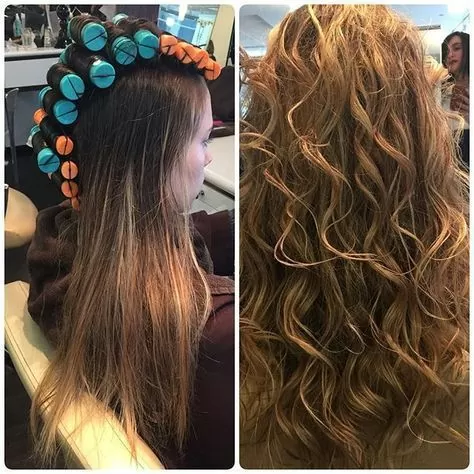 beach wavy perm
