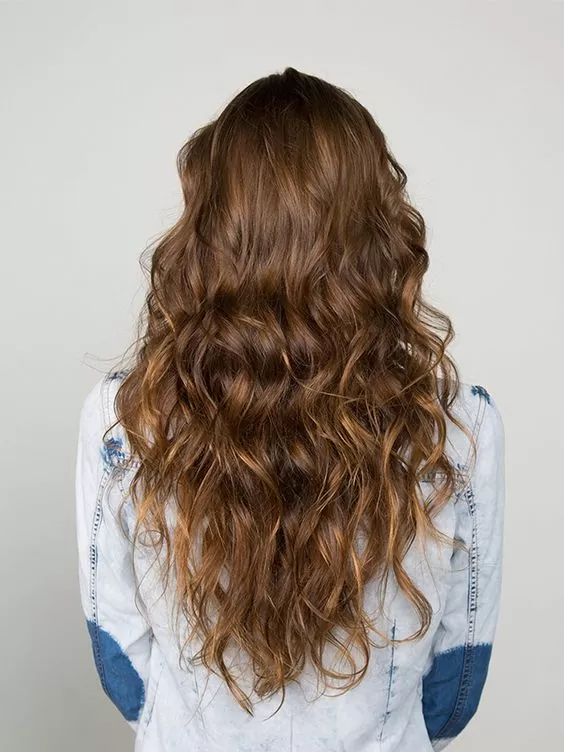 bottom half perm hair