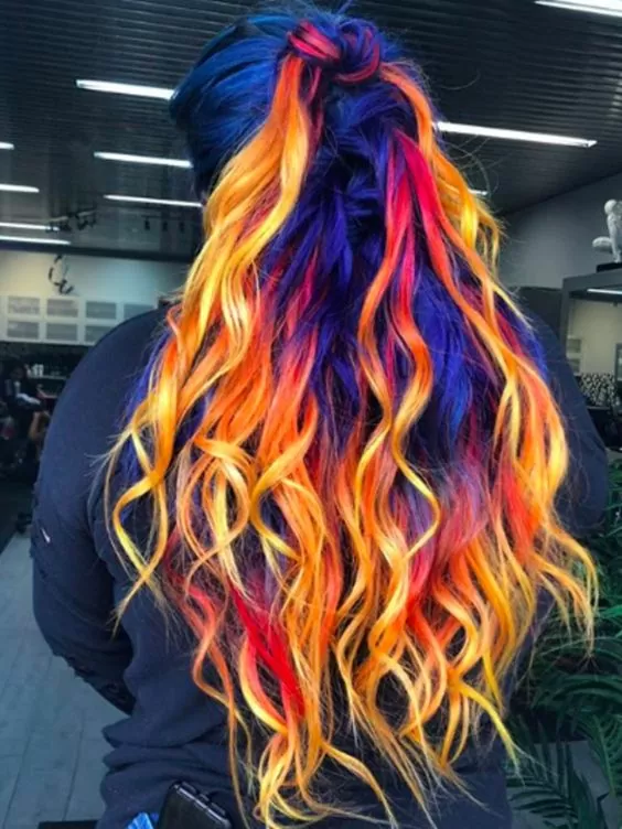 Fire and Ice Hair