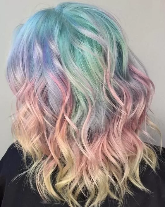 Pastel Rainbow Ombre