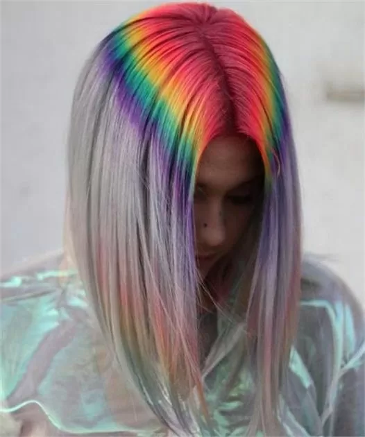 Unicorn Hair Rainbow Roots