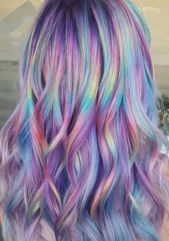 holographic Unicorn Hair