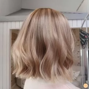 Warm Blonde Balayage