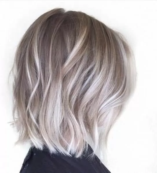 Ash Blonde with Roots