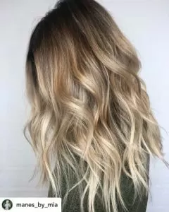 Ash Blonde Color Melt