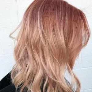Copper and Rose Color Melt