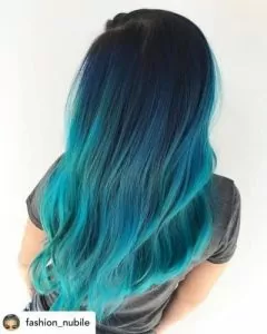 Ocean Blue Color Melt