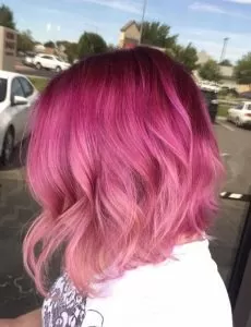 Raspberry Melt Hair