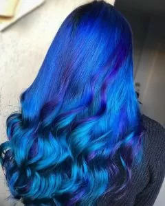 Vibrant Blue Melt