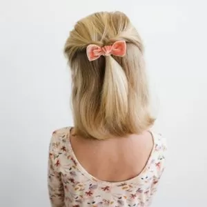 Half-Up Flipped Ponytail