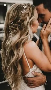 boho bride pearls