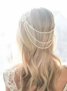 pearl crown wedding