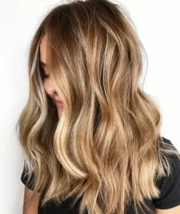 wavy caramel lights