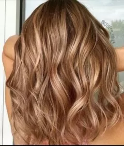 caramel hair with gingerbread tone