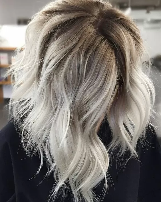 Ashy Shadow Root Blonde