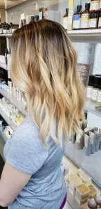 shadow root honey blonde