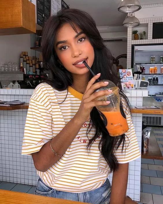 Super Long Hair Curtain Bangs