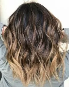 blonde end ombre