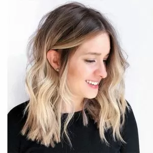 blunt cut ombre