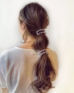 long pearl clips