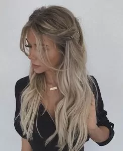 long twisted hair