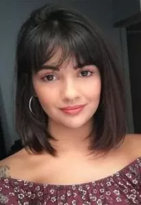 lob with fringe bangs