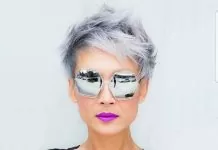 Pixie Haircuts for Older Women edgy mature cut