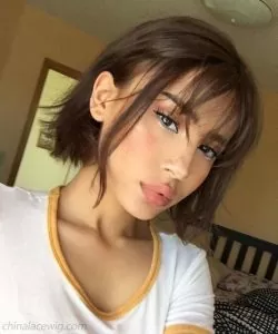 minimal bangs lob