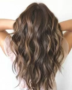 mocha wavy caramel