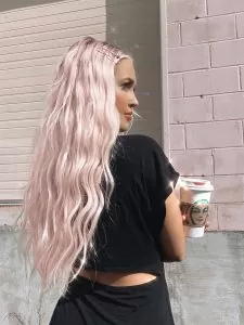 wavy extensions long