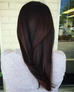 sleek red tone mocha