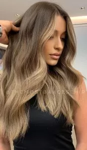 natural Ombre Hair Brown to Blonde