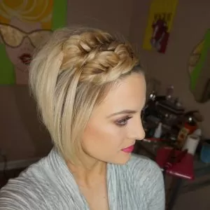 oversized double side braid