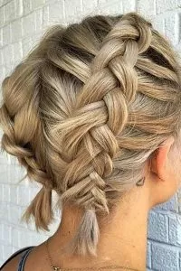 double dutch braids short