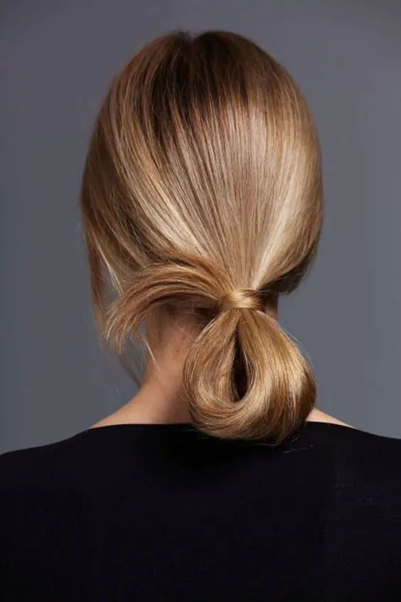 Looped Ponytail