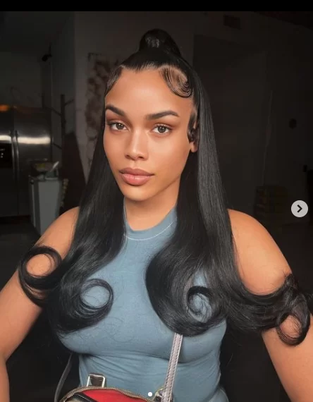 half up half down and curls