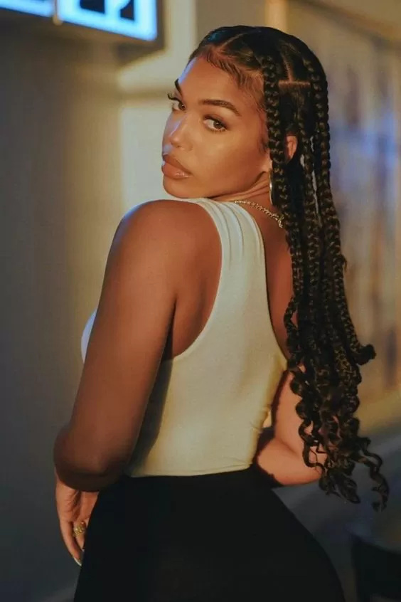 knotless large box braids