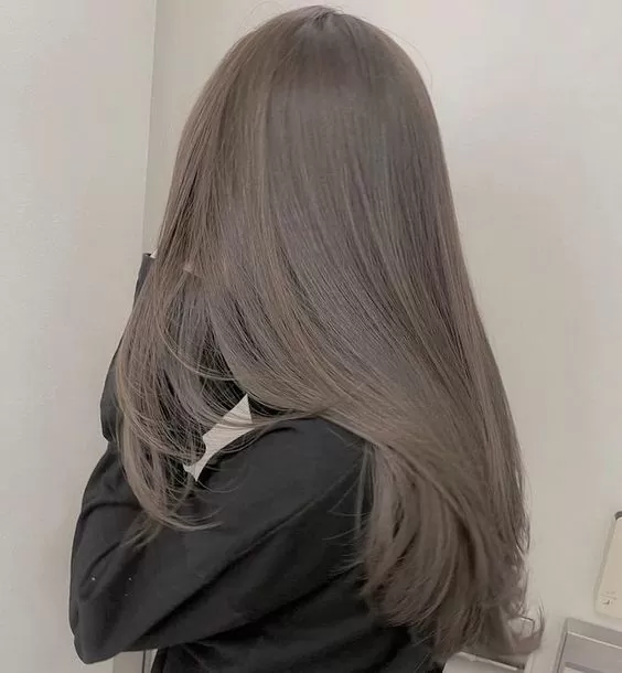 Khaki Brown Hair Color